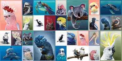 Chris Riley Collection Australian Animals Postcard Panel - DV3917