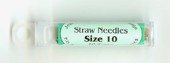 Jeana Kimball Foxglove Cottage Needles - Size 10 Straw