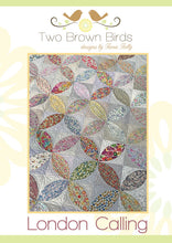 London Calling Quilt - Two Brown Birds by Fiona Tully