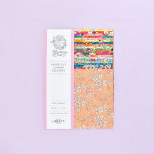 Building Blocks - Bordeaux Cotton Linen & Bold Rainbow Liberty