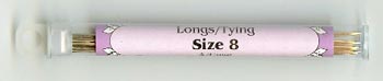 Jeana Kimball Foxglove Cottage Needles - Size 8 Longs/Tying Needles