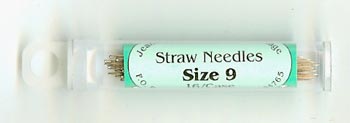 Jeana Kimball Foxglove Cottage Needles - Size 9 Straw